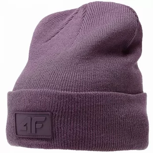 Czapka 4F U319 4FAW23ACAPU319 (kolor Fioletowy) - Czapki damskie - miniaturka - grafika 1
