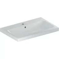Umywalki - Geberit iCon Light umywalka 75x48 cm nablatowa biała 501.848.00.1 - miniaturka - grafika 1
