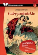 Lektury szkoły średnie - Śluby panieńskie. Z opracowaniem - miniaturka - grafika 1