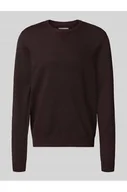 Swetry męskie - Sweter z dzianiny z okrągłym dekoltem model Bruton - Blend - miniaturka - grafika 1