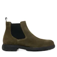 Botki męskie - Sztyblety Geox U Meiern U56LZA 00023 C3009 Khaki - miniaturka - grafika 1