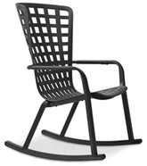 Fotel bujany Nardi FOLIO ROCKING Antracite