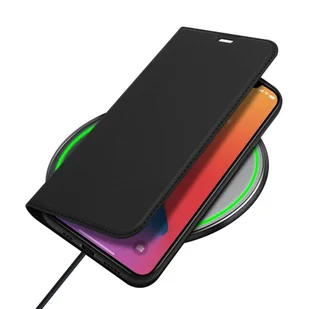Dux Ducis Skin Pro kabura etui pokrowiec z klapką iPhone 12 Pro / iPhone 12 czarny - Etui i futerały do telefonów - miniaturka - grafika 7