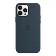 Etui i futerały do telefonów - Apple Silikonowe etui iPhone 13 Pro Max błękitna toń - miniaturka - grafika 1