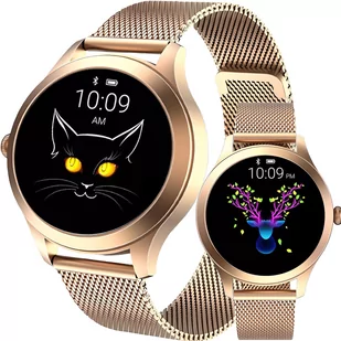 Smartwatch Zegarek Damski Rozmowy Puls Wodoodporny - Smartwatch - miniaturka - grafika 1