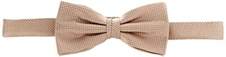 Krawaty i muchy męskie - bugatti Męski 6100-90250 krawat, taupe-60, standardowy, taupe-60, jeden rozmiar - grafika 1