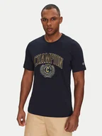 Koszulki męskie - Champion T-Shirt 221174 Granatowy Regular Fit - miniaturka - grafika 1