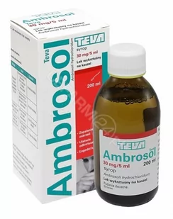 Teva Ambrosol 30mg/5ml 200 ml - Przeziębienie i grypa - miniaturka - grafika 1