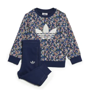 Komplet dresów dziecięcych adidas LIBERTY LONDON granatowy JC8049 - Spodnie sportowe męskie - miniaturka - grafika 1