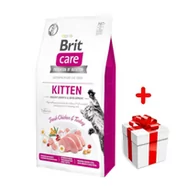 Sucha karma dla kotów - BRIT Care Cat  Grain-Free Kitten 7kg + niespodzianka dla kota GRATIS! - miniaturka - grafika 1