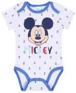 Body dla niemowląt - Szare body niemowlęce Myszka Mickey DISNEY 12 m 80 cm - miniaturka - grafika 1