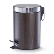 Kosze na śmieci - Zeller Kosz łazienkowy ciemnobrązowy, 3 l - miniaturka - grafika 1
