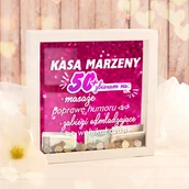 Skarbonki - Skarbonka 3D prezent urodzinowy z imieniem 50+ - miniaturka - grafika 1