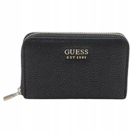 Portfele - Guess Damski Portfel Elegancka Portmonetka Poliuretanowa Czany Skórzany - miniaturka - grafika 1
