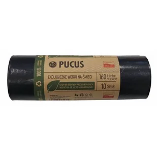 Worek na śmieci Eco Ldpe 160 l 10 szt. Pucuś - Worki na śmieci - miniaturka - grafika 1