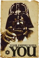 Plakaty - Plakat, Star Wars Gwiezdne Wojny - Empire Needs You, 61x91,5 cm - miniaturka - grafika 1