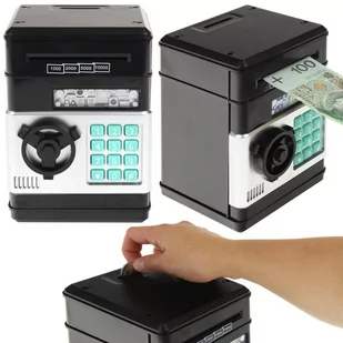 Urwiskowo, Sejf Bankomat Skarbonka Kod Hasło Światło Dźwięk - Skarbonki - miniaturka - grafika 1