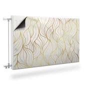 Dekoracje domu - Mata MAGNETYCZNA Abstrakcyjne Liście Marmur Line-art 80cm x 60cm - miniaturka - grafika 1