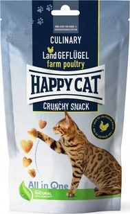 Happy Cat Crunchy Snack farm poultry, przysmak, dla kotów, kurczak i marchew, 70g - Przysmaki dla kotów - miniaturka - grafika 1