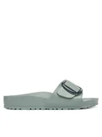 Klapki i japonki damskie - Birkenstock Klapki Gizeh 1031422 Zielony - miniaturka - grafika 1