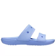 Klapki i japonki damskie - Klapki Crocs Classic Sandal 206761-5Q6 - niebieskie - miniaturka - grafika 1