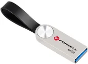 Pendrive - Pendrive 64GB USB 3.2 Gen 1 USB A Forcell F-Data Metal srebrny - miniaturka - grafika 1