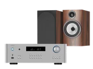 Zestawy stereo - Rotel RA-1572 MkII (srebrny) + 706 S3 (mokka) - miniaturka - grafika 1