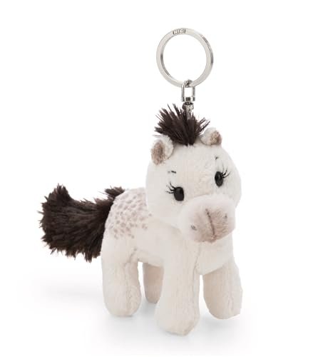 NICI 62231 Brelok do kluczy z koniem Mony K. Pony, wierny towarzysz przy plecaku lub torbie, zawieszka, wisiorek dla małych i dużych, 10 cm, brązowy