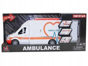 Ambulans światło dźwięk - Zabawki zdalnie sterowane - miniaturka - grafika 1