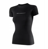 Koszulki i topy damskie - SS1373W Koszulka damska 3D PRO z krótkim rękawem czarny S - miniaturka - grafika 1