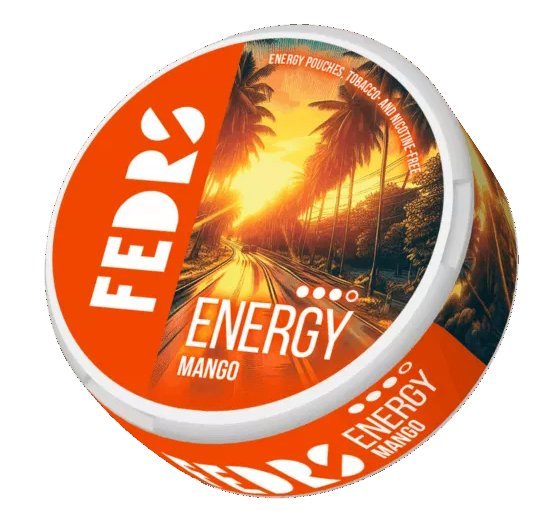 Saszetki Kofeinowe Fedrs Mango + B3 + L-Theanine 65mg