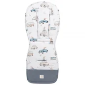 Akcesoria do wózków - Yosoy Wkladka Do Wozka Z Velvet Cars 4952 - miniaturka - grafika 1