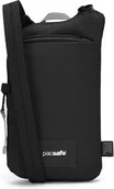 Torebki damskie - Torba antykradzieżowa na ramię Pacsafe Go Tech  0,2L- Jet Black - miniaturka - grafika 1