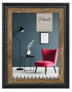 Ramka na zdjęcie 15x20 czarna klasyczna Loft - Ramki na zdjęcia - miniaturka - grafika 1