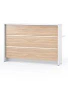 Lady recepcyjne - Lada recepcyjna modułowa Linus LN-4 Wuteh, lada sklepowa - miniaturka - grafika 1