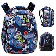 Plecaki szkolne i tornistry - Coolpack Turtle Plecak Szkolny Usztywniany Hobby 16l - miniaturka - grafika 1