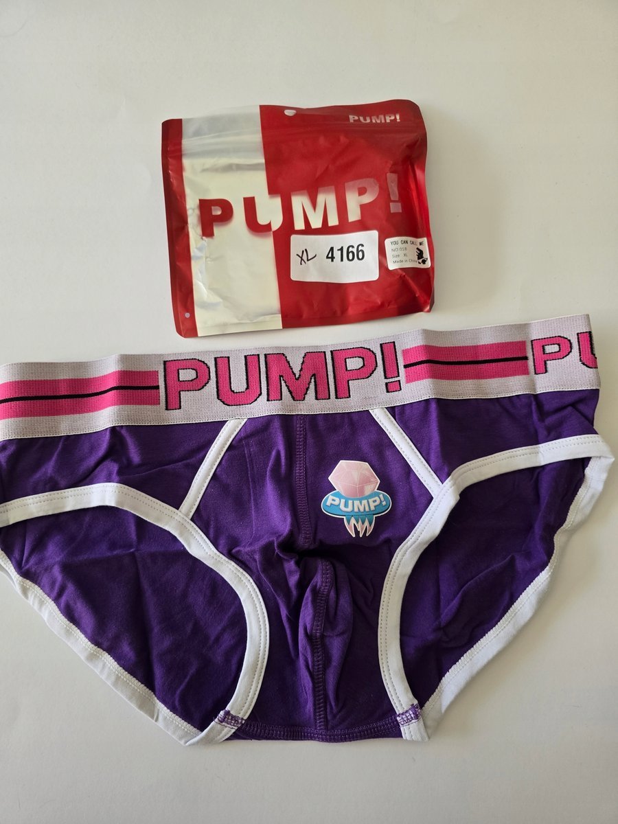 Męska bielizna, slipy marki PUMP rozmiar XL, nowe majtki (4166)