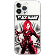 Etui i futerały do telefonów - Etui Marvel dedykowane do Huawei P30, wzór: Czarna Wdowa 008 Etui częściowo przeźroczyste, oryginalne i oficjalnie licencjonowane - miniaturka - grafika 1