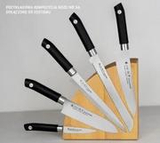 Noże kuchenne - Bisbell Bukowy Blok magnetyczny 21 cm - miniaturka - grafika 1