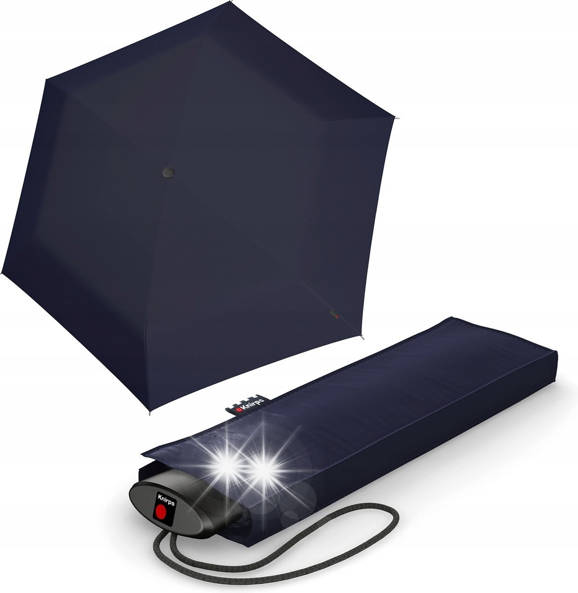 Parasol mały manualny Knirps AS.050 Granatowy