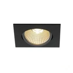SLV SPOTLINE New Tria 68 kwadratowa czarna LED 1001991 - Oprawy, klosze i abażury - miniaturka - grafika 1