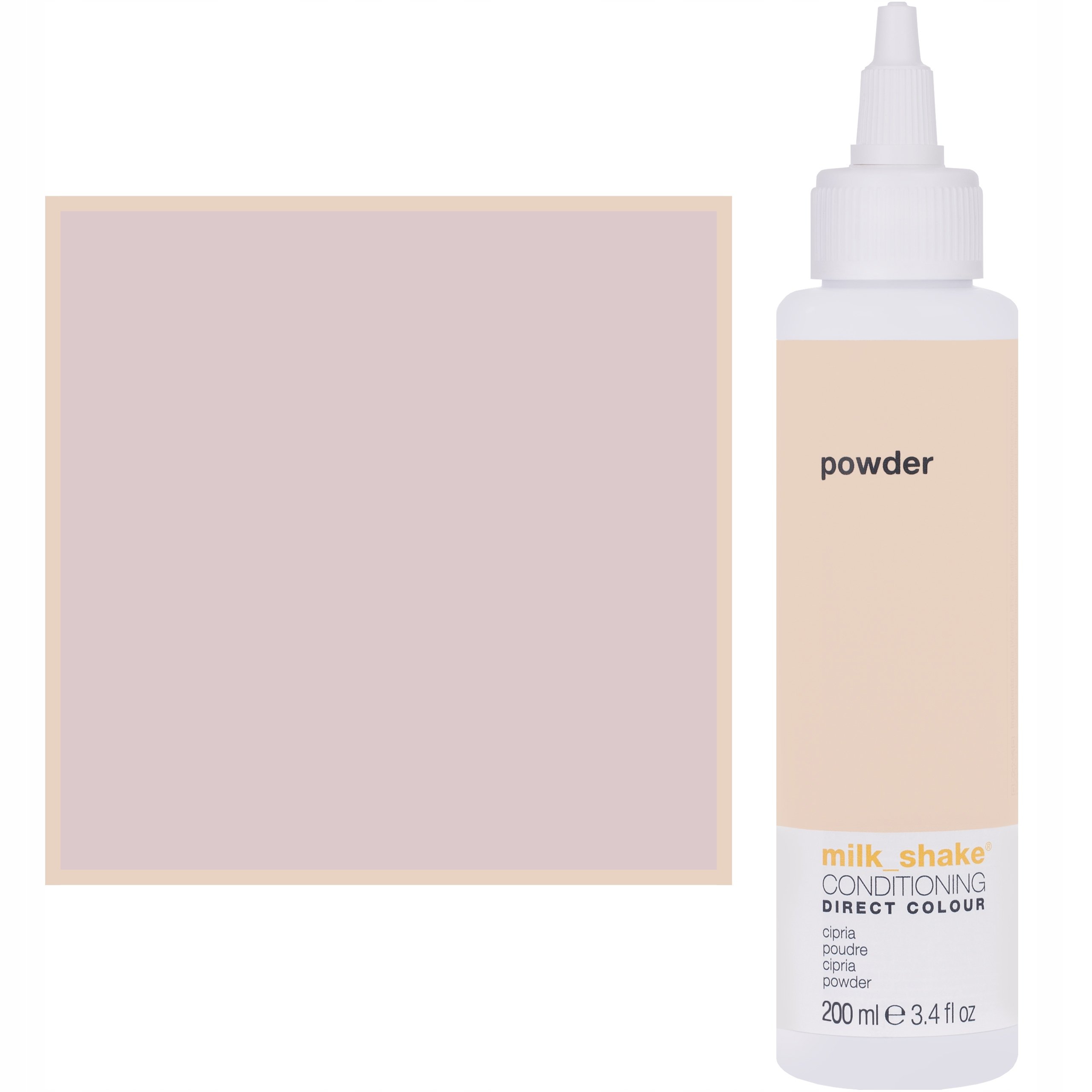 Milk Shake Direct Colour, odżywka koloryzująca do włosów, Powder, 200ml