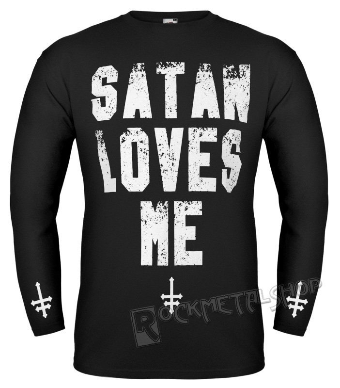 longsleeve AMENOMEN - SATAN LOVES ME (OMEN057LO)-S