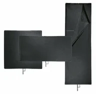 Softboxy - Avenger I1023 Flaga czarna z ramą 102x102cm - miniaturka - grafika 1