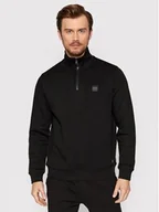 Bluzy męskie - Boss Bluza Zetrust 50468926 Czarny Regular Fit - BOSS - miniaturka - grafika 1