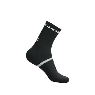 COMPRESSPORT Skarpetki do biegania PRO MARATHON SOCKS V2.0 black/white - Skarpetki sportowe męskie - miniaturka - grafika 4