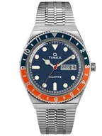 Zegarki męskie - ZEGAREK MĘSKI TIMEX Q Timex Reissue TW2U61100 + BOX - miniaturka - grafika 1