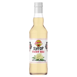 Syrop z kwiatu bzu 500ml - Syropy i koncentraty owocowe - miniaturka - grafika 1