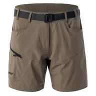Odzież trekkingowa męska - Damskie Spodenki HI-TEC LADY ARGOLA 1/2 M000134209 – Oliwkowy – M - miniaturka - grafika 1