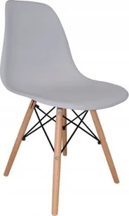 Krzesło skandynawskie kuchnia jadalnia salon MIA2 szare - Krzesła - miniaturka - grafika 1